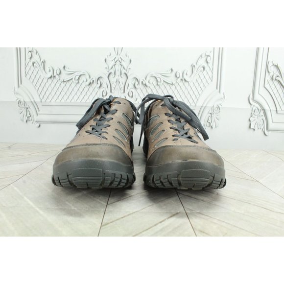 Oboz Sawtooth X Low Shoes Brown Leather Mesh Hiking Trail Shoes 11 W - Picture 4 of 9